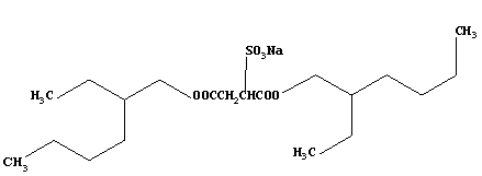 快速滲透劑T結構式